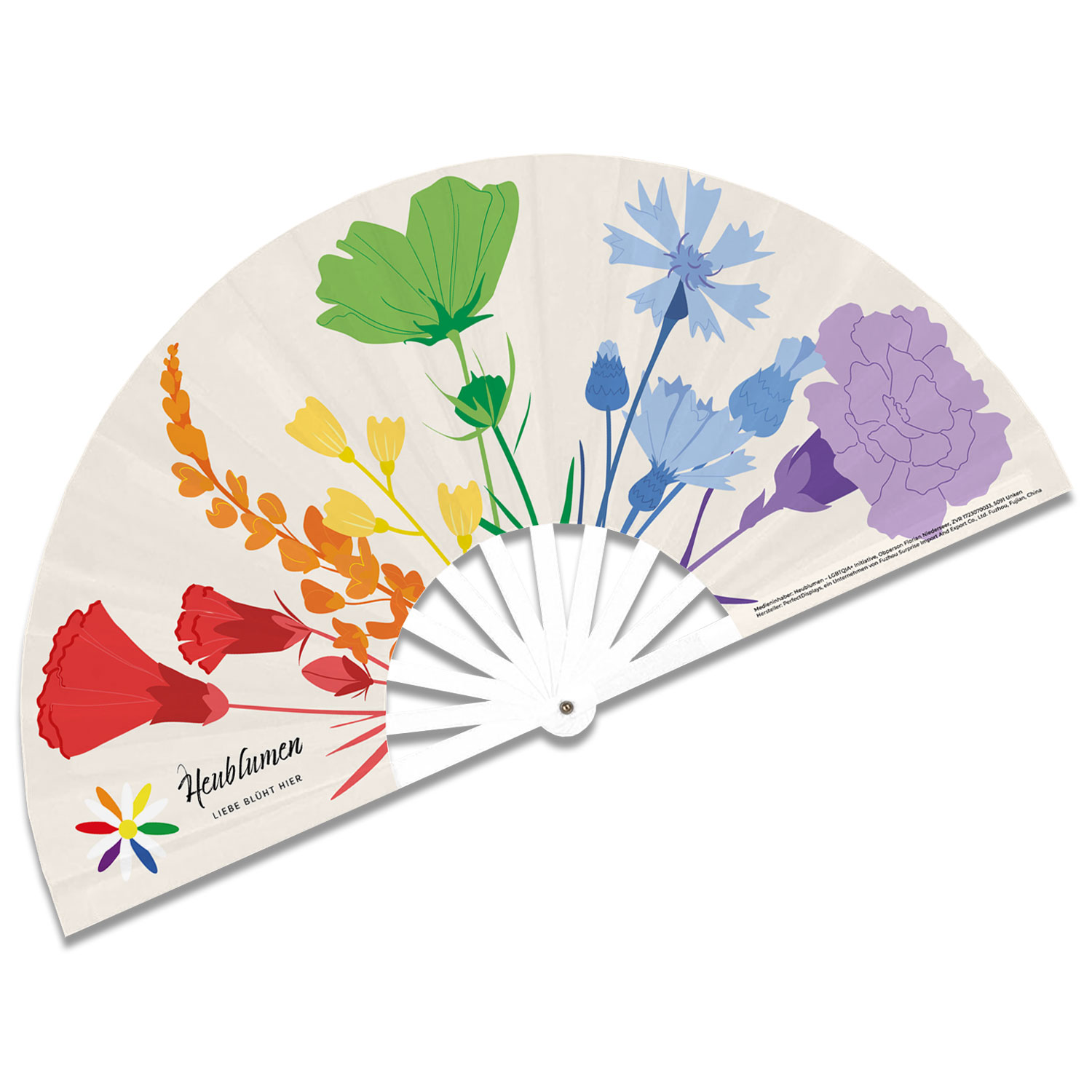 Heublumen Pride Fächer 2026